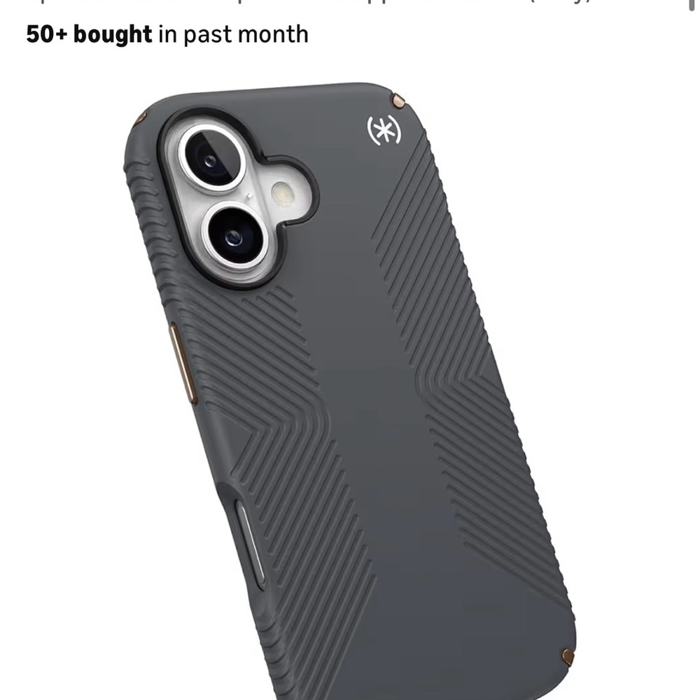 Speck Presidio2 Grip Case for Apple iPhone 16